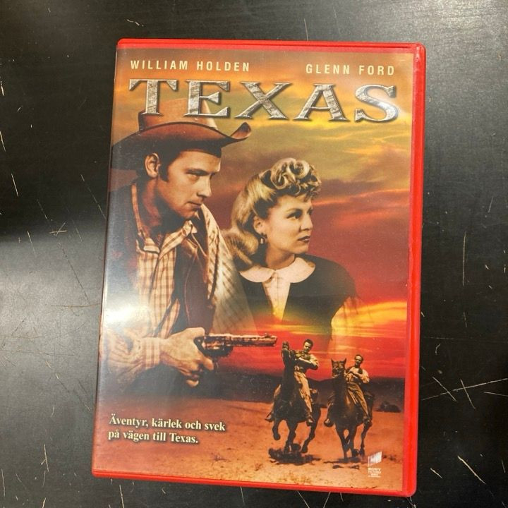 Texasin huimapäät DVD (VG/VG) -western-